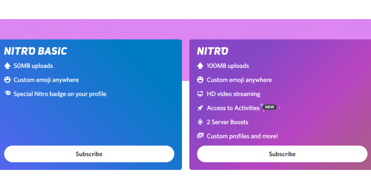 Pricing | Discord's Pricing