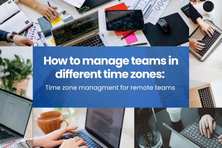 Header Image | How to manage teams in different time zones